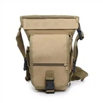 Khaki Multi-Function Outdoor Military Training Leg Bag Ryggsekk for taktisk